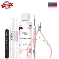 Cuticle Remover Kit – Nail Care Kit with Cuticle Oil Pen, Cuticle Trimmer, Na…