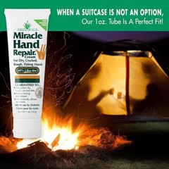 Miracle Hand Repair Cream 1 ounce tube, 3-Pack with 60% UltraAloe
