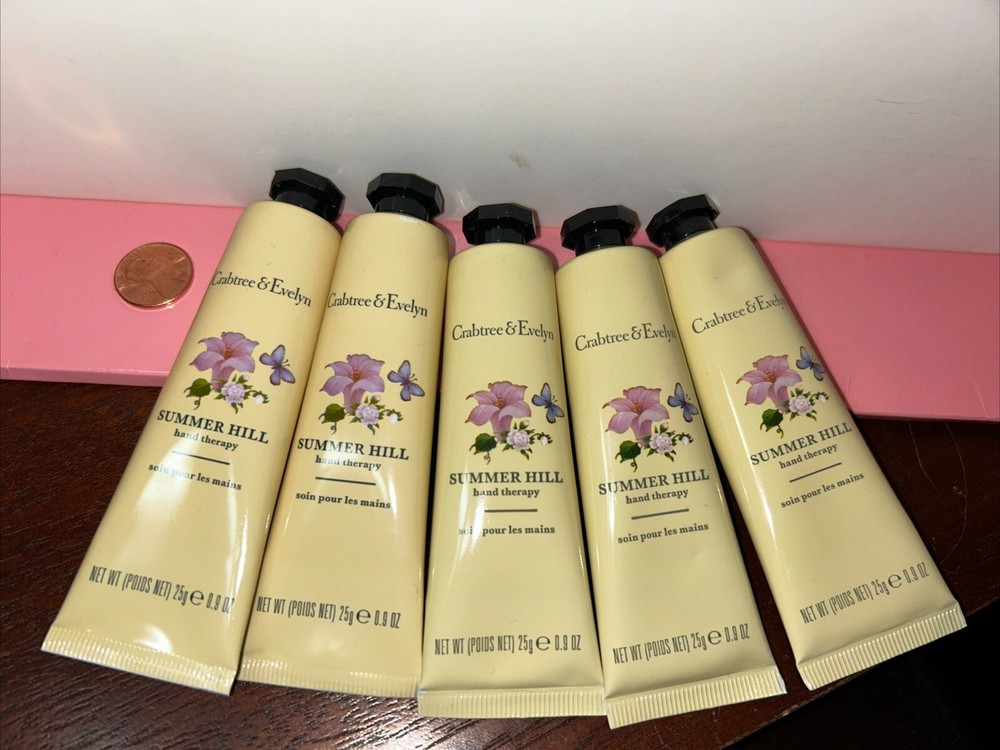 CRABTREE & EVELYN 5X Summer Hill Hand Therapy 0.9oz SEALED NWOB