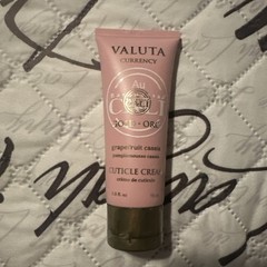 Valuta Currency Gold Grapefruit Cassis Cuticle Cream 2.5 oz/75ml New