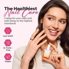 modelones Nail Strengthener Jelly Pink 0.51 Fl Oz (Pack of 1), B4-Jelly