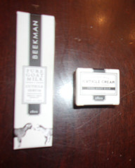 Beekman 1802 Pure Goat Milk Cuticle Serum 0.5 oz. and Cuticle Cream 0.3 oz. New