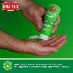 O’Keeffe’s Working Hands No Scent Hand Cream 3 oz