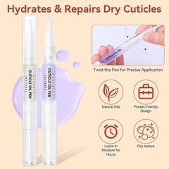 Cuticle Remover Kit – Nail Care Kit with Cuticle Oil Pen, Cuticle Trimmer, Na…