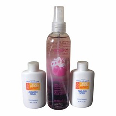 Avon Senses Pink Velvet Cupcake Body Spray+ Skin-So-Soft Anti-Itch Refill Sprays