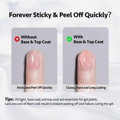 GAOY Clear Builder Gel for Nails, 16ml Nail Strengthener in a Bottle, Nail Exten