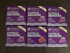 Lot (6) Gelike EC Cuticle Remover Softener Balm 3 In 1 Grape Pomegranate 20 G (a