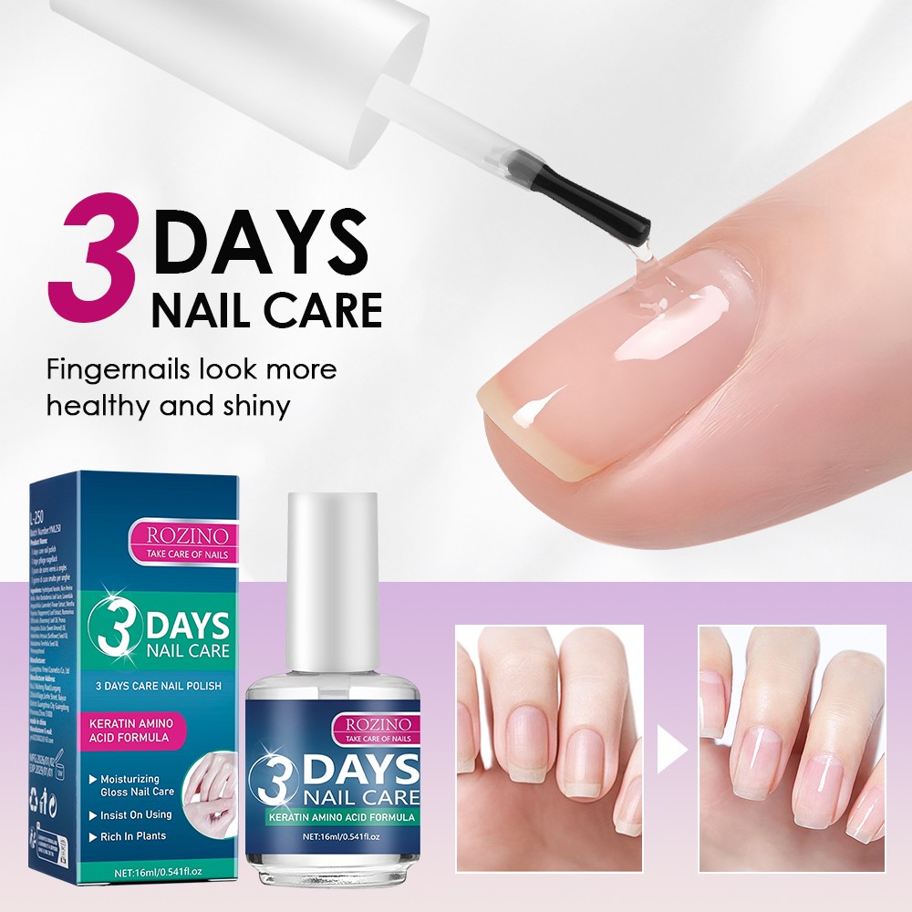 ROZINO 1Pc Nail Care Oil Deep Nourishment Nail Conditioner Gentle Nail Care 16ml