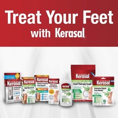 Kerasal Intensive Foot Repair Skin Healing Ointment for 1 Ounce (Pack of 2)