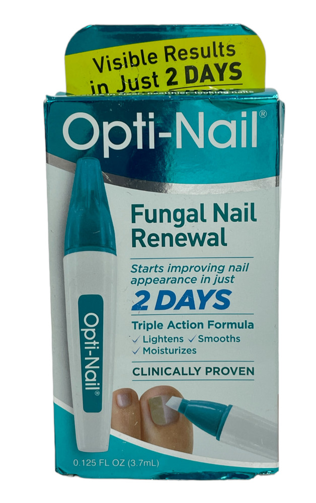Opti-Nail Fungal Nail Renewal Triple Action Formula (0.125fl/3.7ml) New