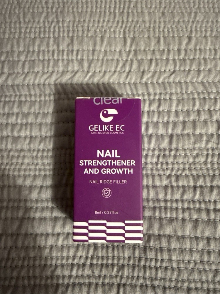 GELIKE EC Nail Strengthener & Growth Ridge Filler Liquid 8ml/0.27 fl oz
