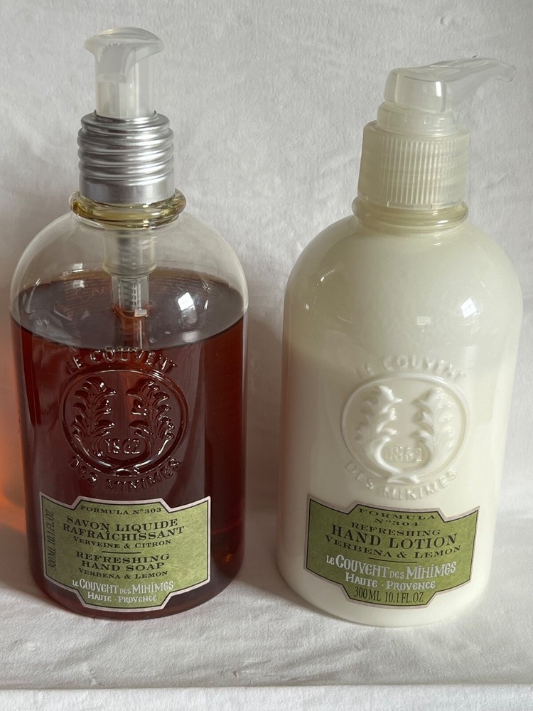 New Le Couvent Des Minimes Gardener’s Hand Soap and Lotion Set – Full Size