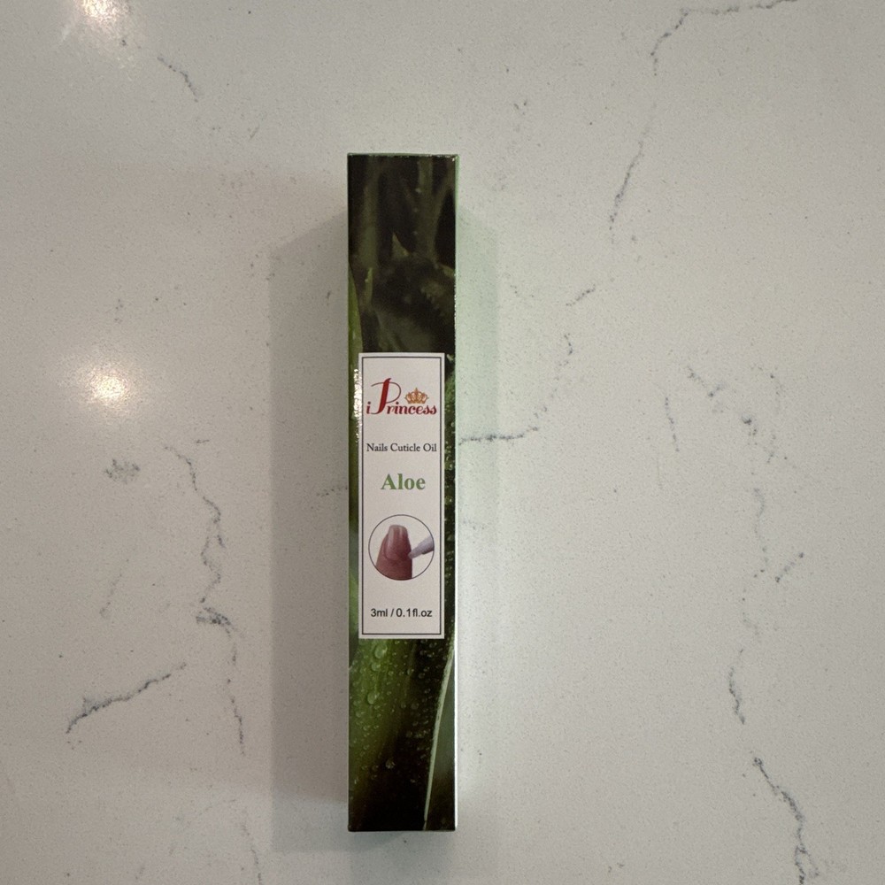 iPrincess Nails Cuticle Oil Aloe Scent, Oil Formulation, 3 ml / 0.1 fl oz