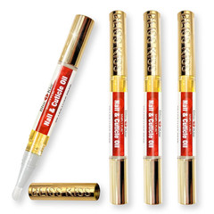 | Fragrance Free 4 Nail Oil Cuticle Pens w/Vitamin E & Jojoba⏤Nail Strengthener