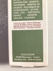 NEW Amande L’Occitane En Provence Almond Hand Nail Care Cream Mani Pedi France