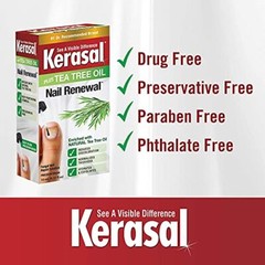 Renewal Nail Repair Solution with Tea Tree Oil for Discolored and Damaged Nai…