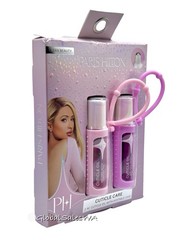 Paris Hilton Cuticle Care Oil with Pink Portable Case 2-Pc Set Apricot Almond