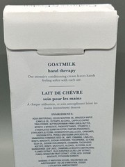 NEW Crabtree & Evelyn Goatmilk Hand Therapy Hand Cream 3.5oz 100g Made in Canada