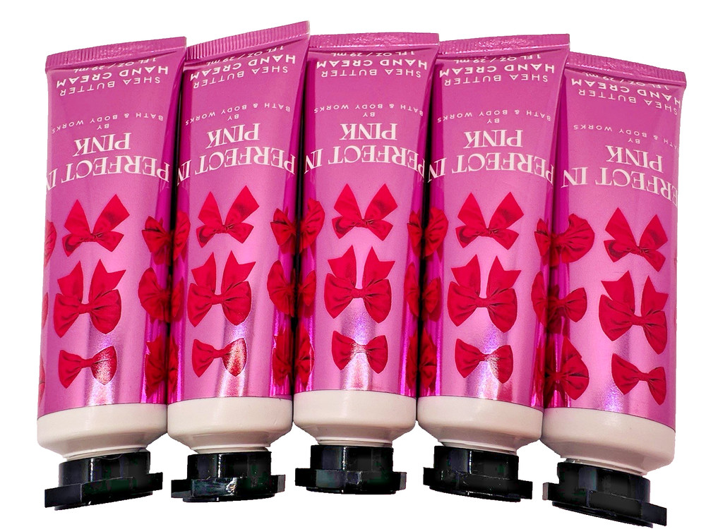 Bath & Body Works Perfect In Pink Hand Cream 1 oz x5