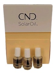 CND SolarOil Nail and Cuticle Nourishing Oil – 0.125oz (3 Pack)