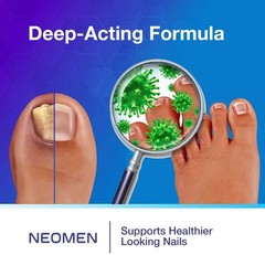Fungal Nail Pen, Toenail Fungus fungus 0.1 Fl Oz (Pack of 3), Blue