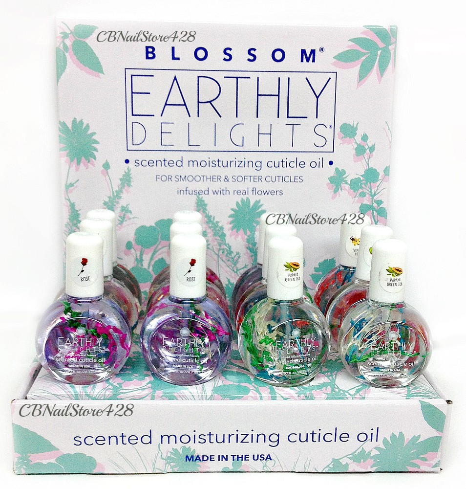Blossom – Earthly Delights Cuticle Oil 0.97oz -Pick your own scent