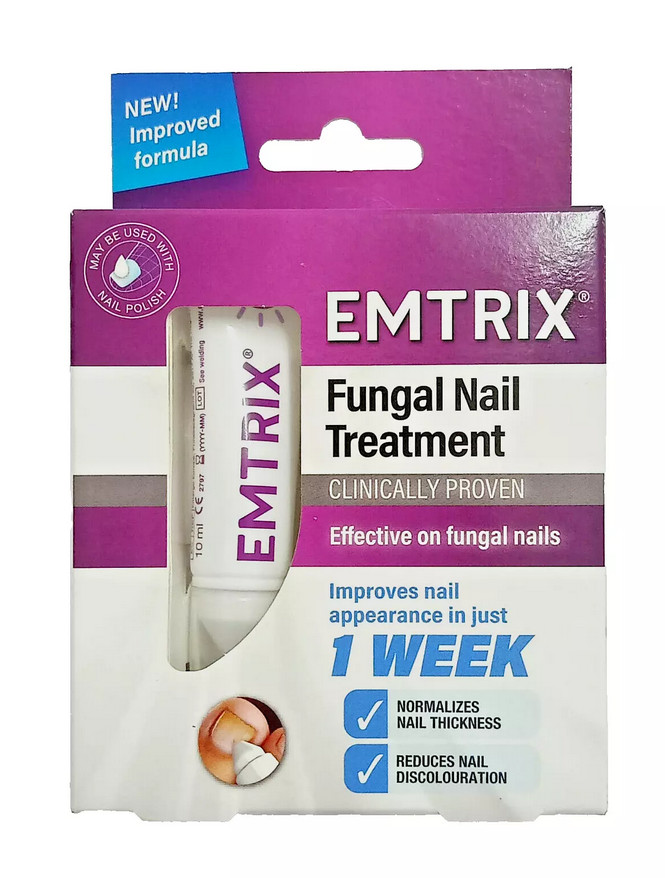 1 X EMTRIX Fungal Nail Treatment 10ml Free Shipping