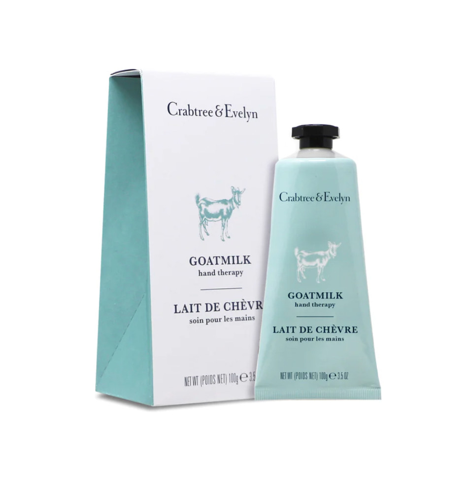 Crabtree & Evelyn Hand Therapy Cream GOATMILK 3.5 oz Lotion SEALED NIB