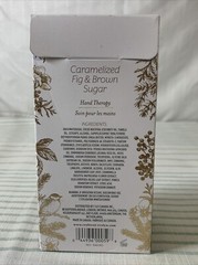 Crabtree & Evelyn CARAMELIZED FIG & BROWN SUGAR Hand Therapy 3.5 oz Cream NIB
