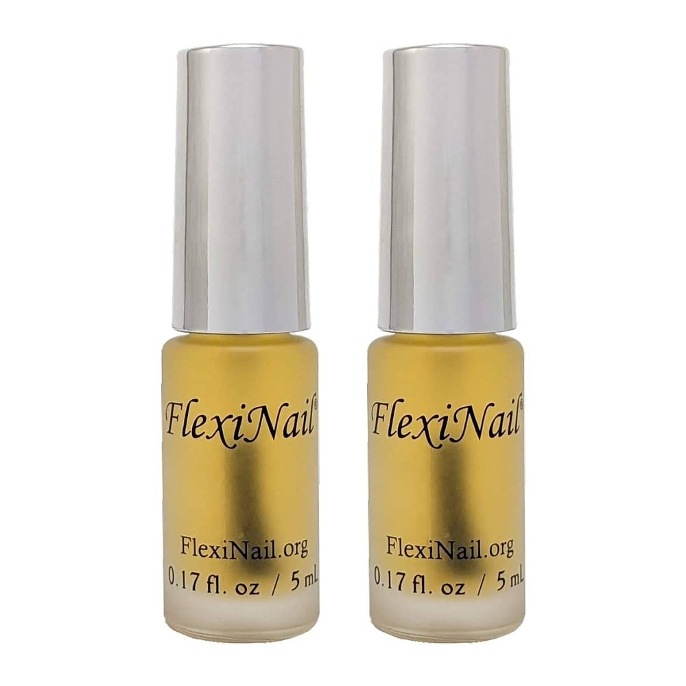 FlexiNail Penetrating Fingernail 1 Count (Pack of 2), light golden yellow