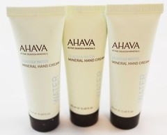 Wholesale Lot of 6 Tubes Ahava Dead Sea Water Mineral Hand Cream Travel Size