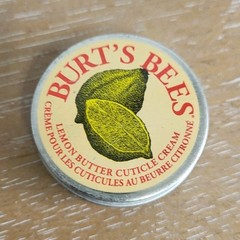 Burt’s Bees Lemon Butter Cuticle Nourishing Cream Tin, Lemon Scent 0.6 fl oz