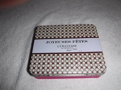 L’Occitane Joyeuses Fetes Hand Cream, Lip Balm and Perfumed Soap set