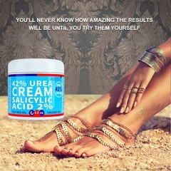 ASDToTio Urea Cream 42% – Premium Foot 4 Ounce (Pack of 1), white