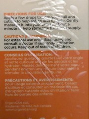OrganiCAN Premium Nail & Cuticle Oil Milk Honey 50ml 1.7oz New Sealed Cruelty…