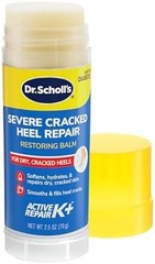 Dr. Scholl’s Severe Cracked Heel Repair Restoring Balm 2.5oz, with 25% Urea for