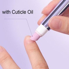 1-3X Nail Care Fingernail Strengthener Chip-resistant Cuticle Remover Pen