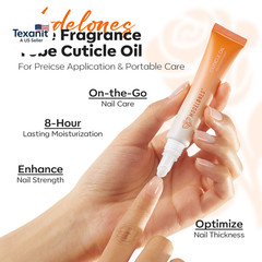 Cuticle Oil Pen Rose for Growth and Strength Nail Growth Oil Cuticle Softener Qu