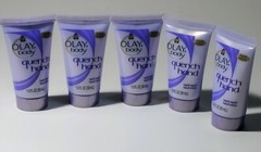 Olay body Quench Rapid Repair Hand Lotion 1.0 oz Tube 5 OZ Total Disc Lot of 5
