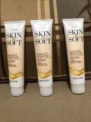 (3) Avon Skin So Soft Radiant Replenishing Hand Cream 3.4 Fl Oz