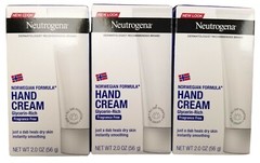 Neutrogena Hand Cream Norwegian Formula Fragrance Free 2oz ( 3 pack )