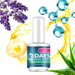 x1 ROZINO 3 Days Nail Care Nail Keratin Amino Acid Formula Polish