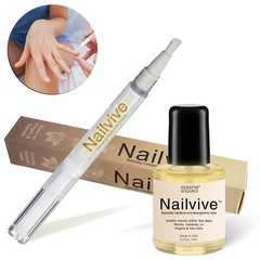 NAILVIVE Nail Serum Powerful Silk Protein Strengthening Hardening Nails instant