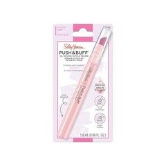 2-in-1 Cuticle Care Pen Ceramic Textured Tip Exfoliates Polishes Smooths Vegan