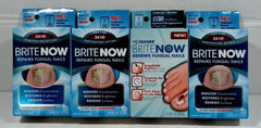 Lot of 4 Brite Now Repairs Fungal Nails Reduces Restores Renews 2 floz 60 ml NEW