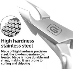 Cuticle Trimmer 3/4 Jaw Extremely Sharp Nippers/Colorful-b