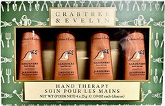 Moisturizing Hand Therapy Cream 4-Pack (0.9 oz Each) – Ideal for Gardeners, Dry