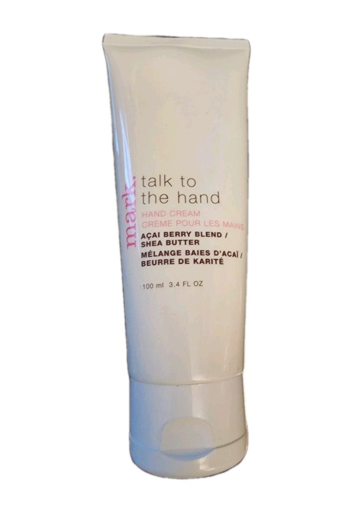Avon Mark Talk to the Hand 3.4 oz New Sealed Tube Shea Butter Cream Discontinued