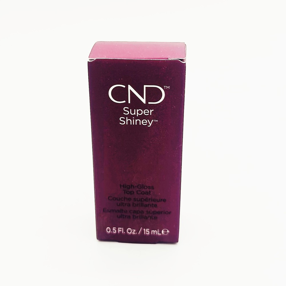 CND Super Shiney – High-Gloss Top Coat – 0.5oz / 15ml