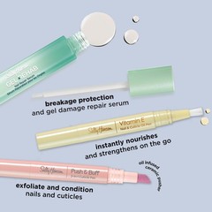 Sally Hansen Push & Buff 0.06 Fl Oz (Pack of 1), & 2-in-1 Pen